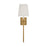 Visual Comfort Studio Alexa Hampton Baxley 1-Lt Sconce, BS/WH Linen - AW1211BBS