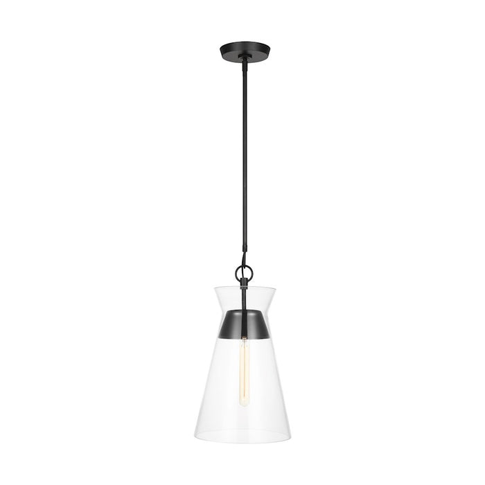 Visual Comfort Chapman & Myers Atlantic 1-Lt 10" Pendant, IR/Clear - CP1021AI