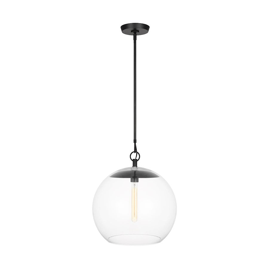 Visual Comfort Chapman & Myers Atlantic 1-Lt 16" Pendant, IR/Clear - CP1041AI