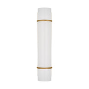 Visual Comfort Chapman & Myers Amelie 1 Lt 13" Sconce, BS/WH - CV1061BBS-L1