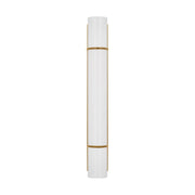 Visual Comfort Chapman & Myers Amelie 1 Lt 19" Sconce, BS/WH - CV1071BBS-L1