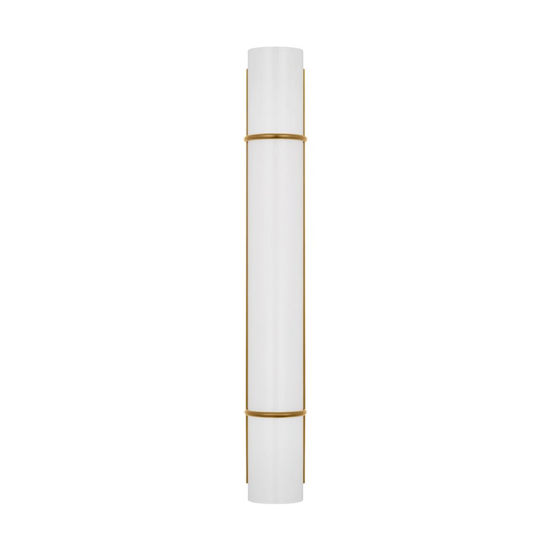 Visual Comfort Chapman & Myers Amelie 1 Lt 19" Sconce, BS/WH - CV1071BBS-L1