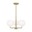 Generation Lighting Rory 3 Light LED Chandelier, Bronze/Opal - GLC1043EN3-SB