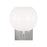 Generation Lighting Rory 1 Light Bath, Steel Silver/Opal - GLV1011BS