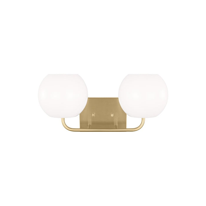 Generation Lighting Rory 2 Light LED Bath, Bronze/Opal - GLV1012EN3-SB