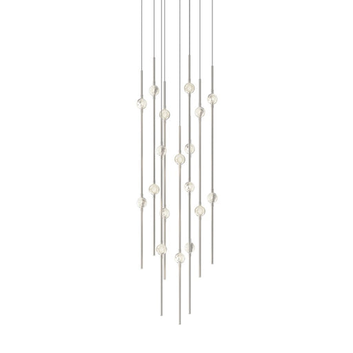 Sonneman Constellation Aries 18Lt LED Pendant, NK/CL/2700K/120" - 2012-13C-27