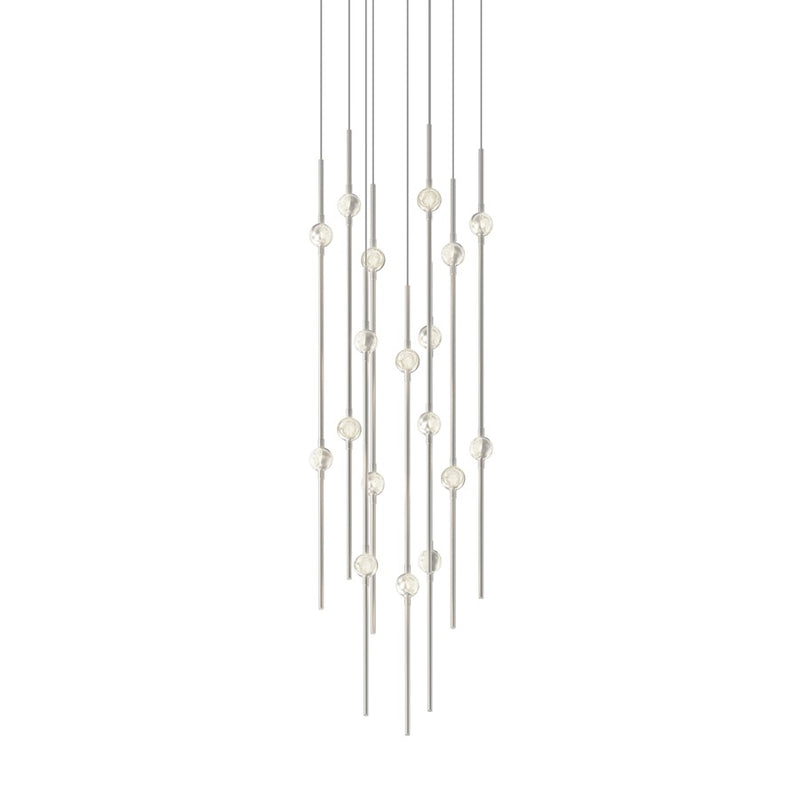 Sonneman Constellation Aries 18Lt LED Pendant, N/CL/2700/240" - 2012-13C-27-J20