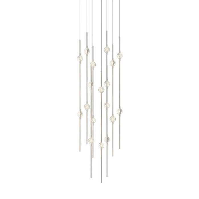 Sonneman Constellation Aries 18Lt LED Pendant, NK/CL/3000K/120" Cable - 2012-13C