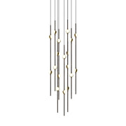 Sonneman Constellation Aries 18Lt LED Pendant, B/WH/2200/240" - 2012-33W-22-J20