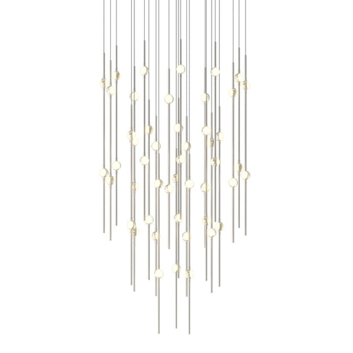 Sonneman Constellation Aries 48Lt LED Pendant, NK/WH/2700K/120" - 2014-13W-27