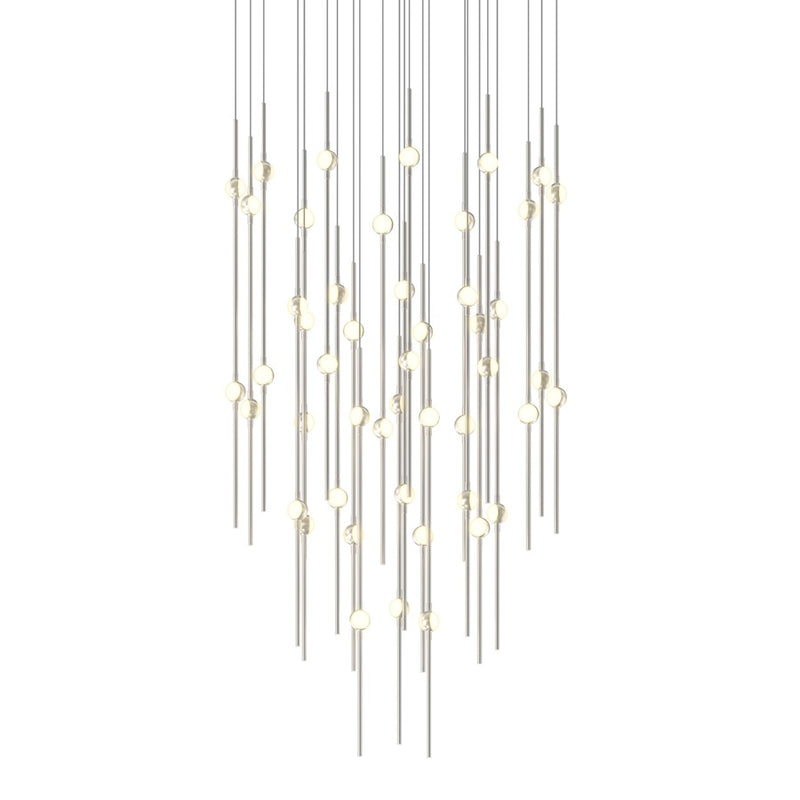 Sonneman Constellation Aries 48Lt LED Pendant, N/WH/2700/240" - 2014-13W-27-J20