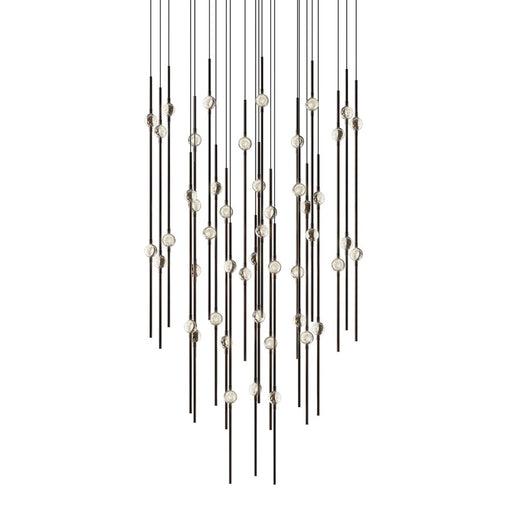 Sonneman Constellation Aries 48Lt LED Pendant, B/CL/2700/240" - 2014-33C-27-J20