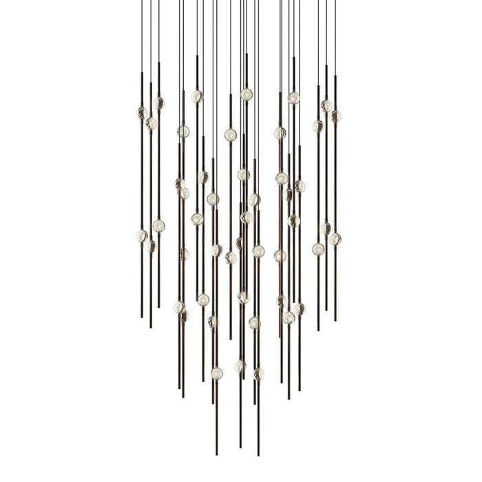 Sonneman Constellation Aries 48Lt LED Pendant, B/CL/2700/240" - 2014-33C-27-J20