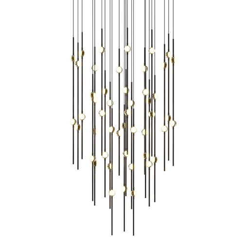 Sonneman Constellation Aries 48Lt LED Pendant, B/WH/2200/240" - 2014-33W-22-J20