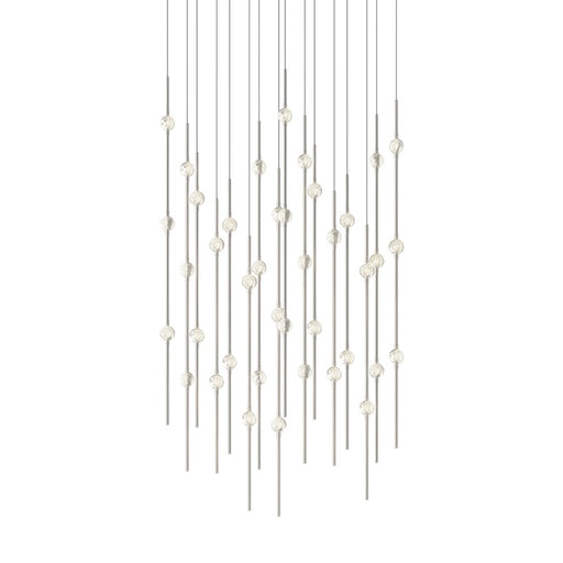 Sonneman Constellation Aries 40Lt LED Pendant, NK/CL/3000K/120" Cable - 2015-13C
