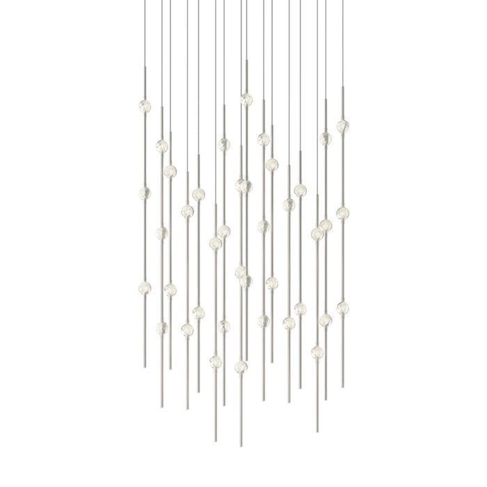 Sonneman Constellation Aries 40Lt LED Pendant, NK/CL/3000K/120" Cable - 2015-13C