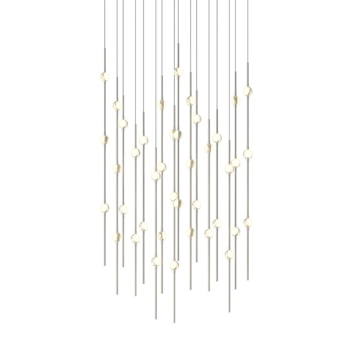 Sonneman Constellation Aries 40Lt LED Pendant, N/WH/2700/240" - 2015-13W-27-J20