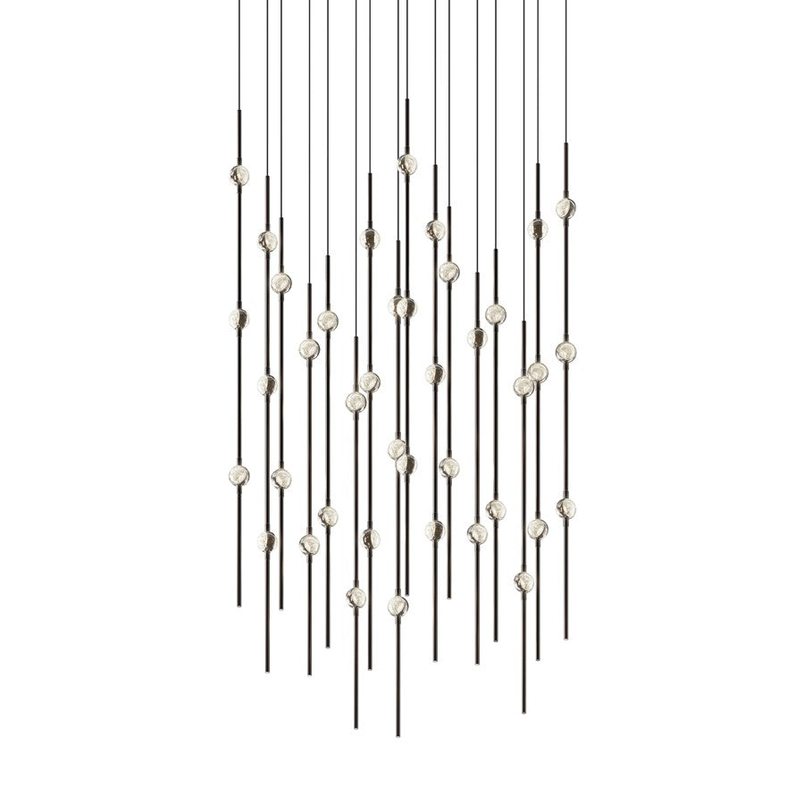Sonneman Constellation Aries 40Lt LED Pendant, B/CL/2700/240" - 2015-33C-27-J20