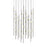 Sonneman Constellation Aries 40Lt LED Pendant, B/WH/2700/240" - 2015-33W-27-J20