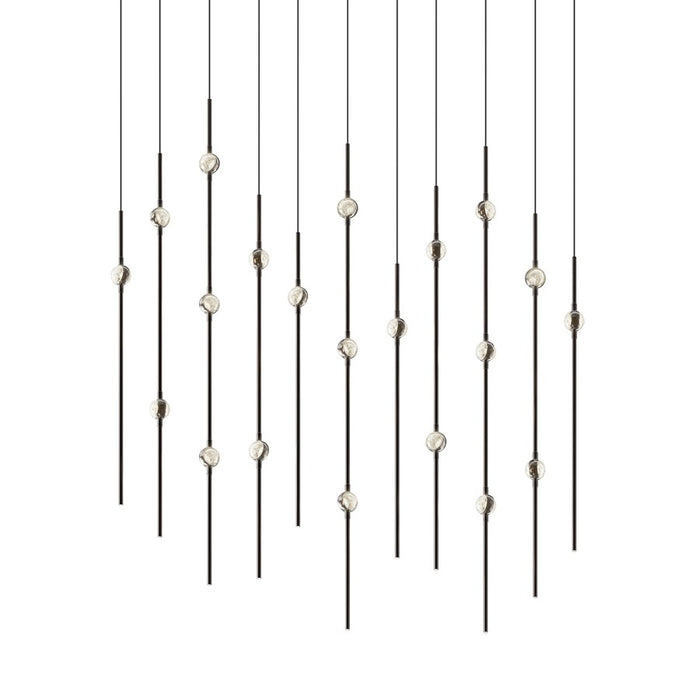 Sonneman Constellation Aries 21Lt LED Pendant, B/CL/2700/240" - 2016-33C-27-J20