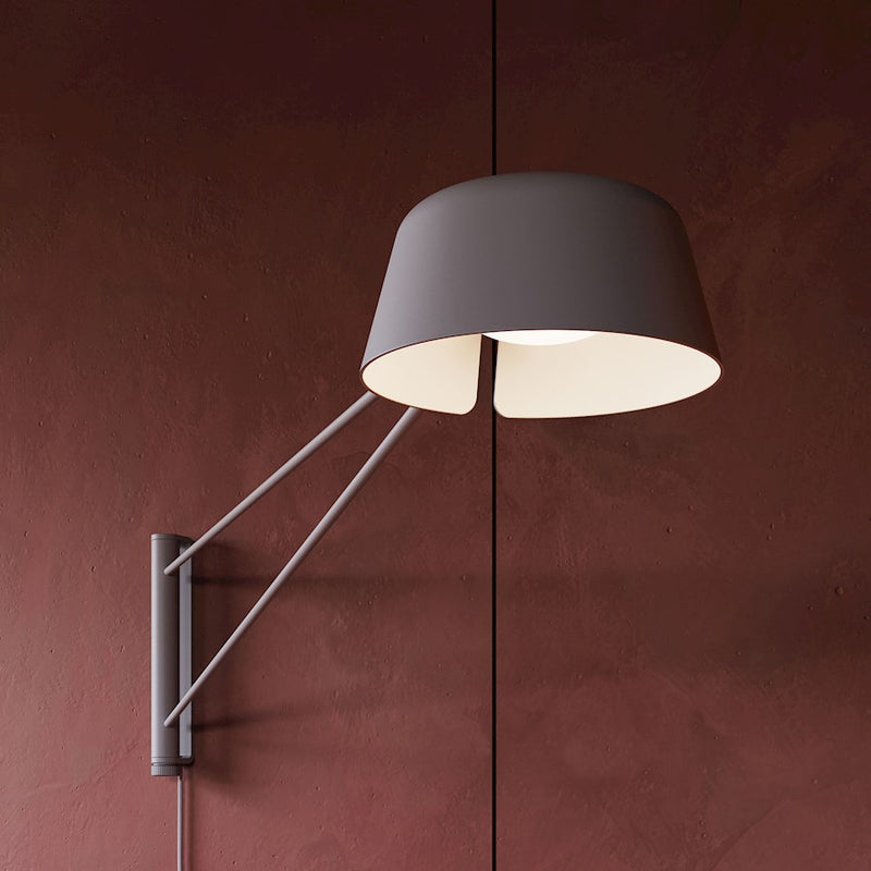 Sonneman Ray 1 Light Long Wall Lamp, Warm Gray/Warm Gray