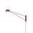 Sonneman Ray 1 Light Long Wall Lamp, Oxide Red/Oxide Red - 2031-73
