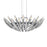 Sonneman Chimes 60 Light Round Pendant, Polished Chrome/Clear - 2046-01