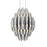 Sonneman Chimes 90 Light Pendant, Polished Chrome/Clear - 2048-01