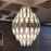 Sonneman Chimes 90 Light Pendant, Polished Chrome/Clear