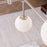 Sonneman Nebula 48 Light Square LED Chandelier, Satin Nickel/White