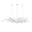 Sonneman Constellation 25 Light Ursa Minor Pendant, Nickel/Clear - 2155-13C