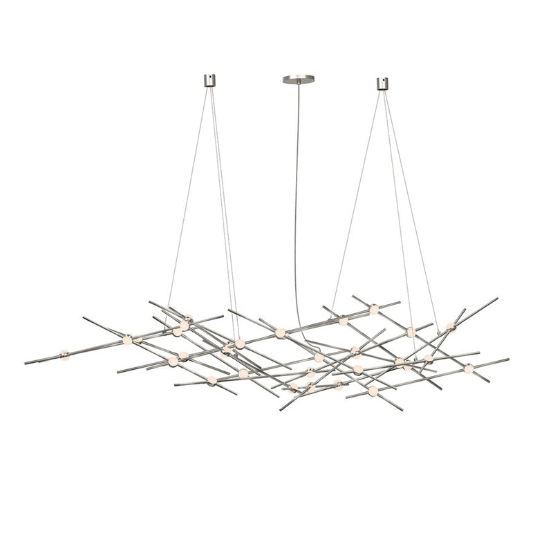 Sonneman Constellation 25Lt Pendant/27K/Warm, Satin Nickel - 2155-13W-27-J20
