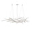 Sonneman Constellation 25 Light Pendant/Warm, Satin Nickel - 2155-13W-J20