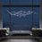 Sonneman Constellation 44 Light Pendant/27K, Satin Nickel