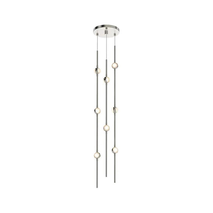 Sonneman Constellation 8 Light 34" Pendant, Satin Nickel - 2161-13C-S-J20