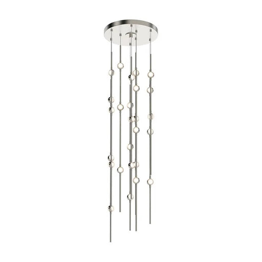 Sonneman Constellation 26 Light Pendant/27K, Satin Nickel - 2162-13C-S-27-J20