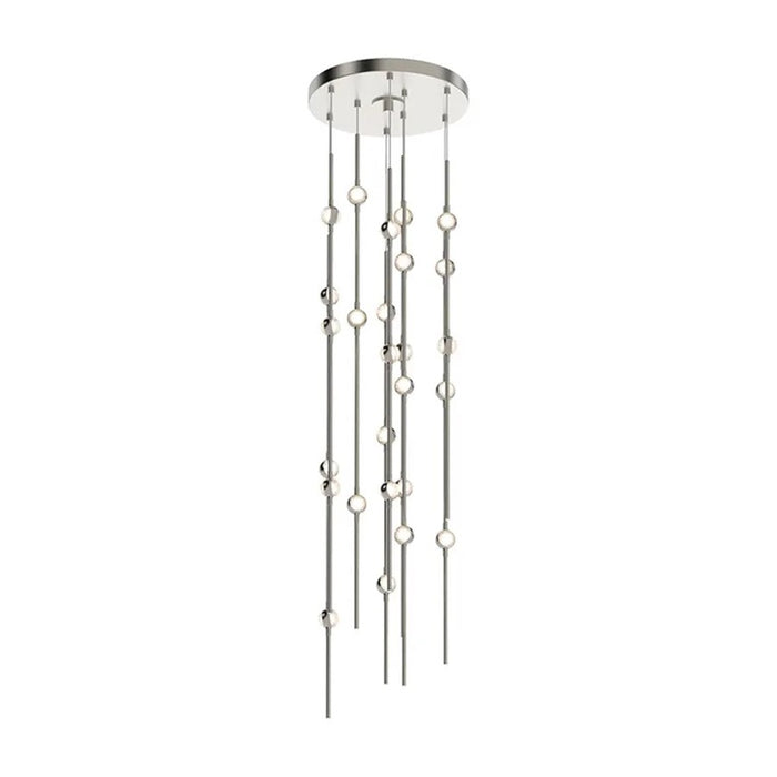 Sonneman Constellation 26 Light Pendant, Satin Nickel - 2162-13C-S-J20