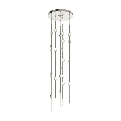 Sonneman Constellation 26 Light Pendant/Warm, Satin Nickel - 2162-13W-S-J20