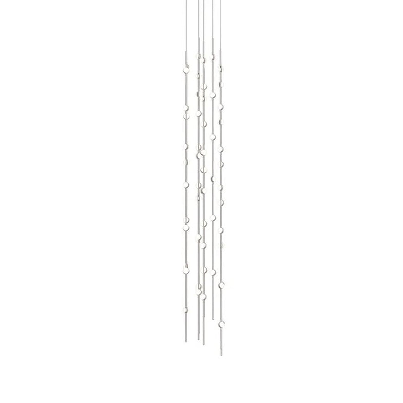 Sonneman Constellation 55 Light Pendant/Warm, Satin Nickel - 2162-13W-T-J20