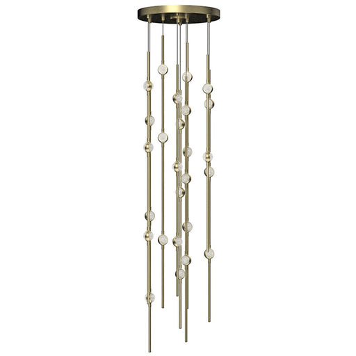 Sonneman Constellation 26 Light Pendant/27K, Satin Brass - 2162-38C-S-27-J20