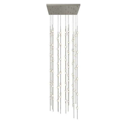 Sonneman Constellation 96 Light Pendant/27K, Satin Nickel - 2165-13C-27-J20