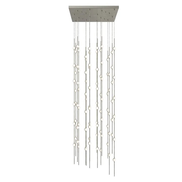 Sonneman Constellation 96 Light Pendant, Satin Nickel - 2165-13C-J20