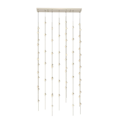 Sonneman Constellation 69 Light Andromeda LED Pendant, Nickel/Clear - 2166-13C