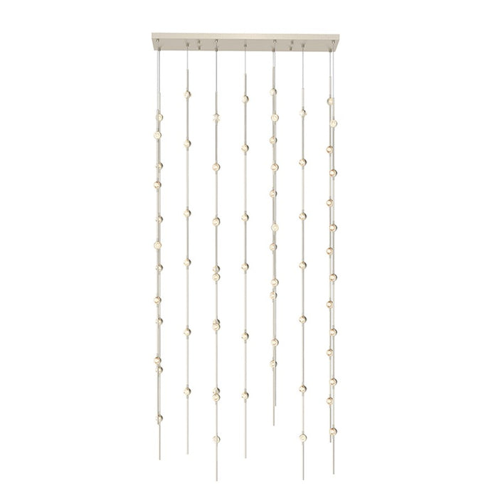 Sonneman Constellation 69 Light Andromeda LED Pendant, Nickel/Clear - 2166-13C