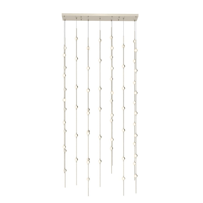 Sonneman Constellation 69 Light Andromeda LED Pendant, Nickel/White - 2166-13W