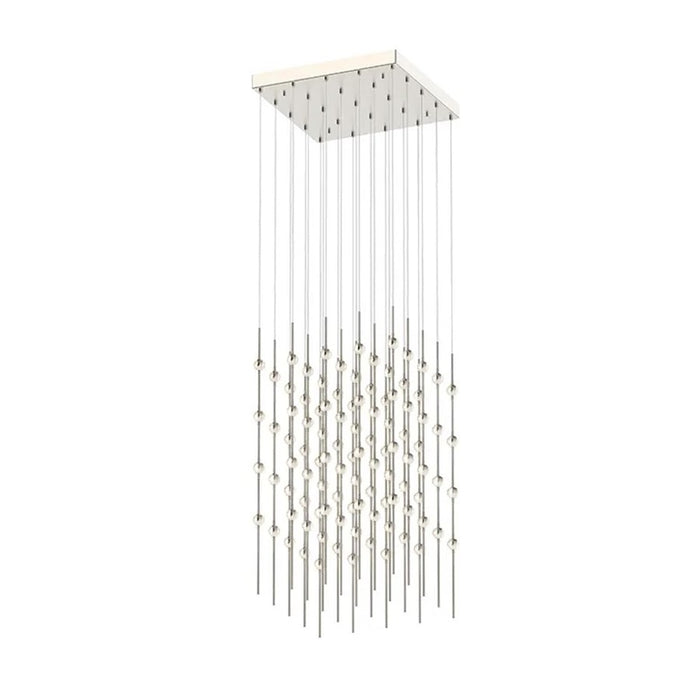 Sonneman Constellation 100 Light Pendant/27K, Satin Nickel - 2168-13C-27-J20