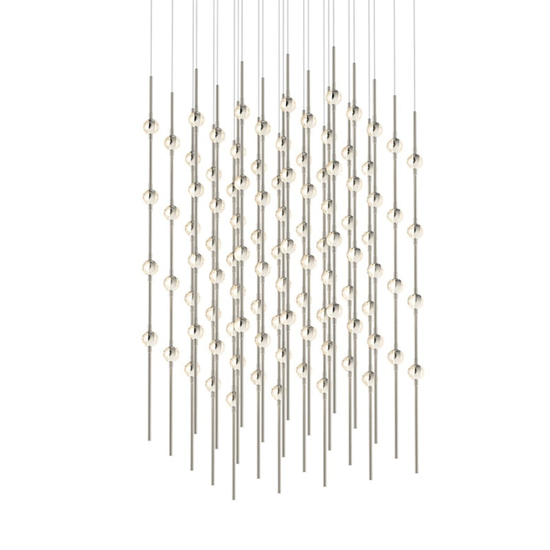 Sonneman Constellation 100 Light Pendant, Satin Nickel - 2168-13C-J20