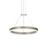 Sonneman Double Corona 2 Light 24" LED Ring Pendant, Bright Aluminum - 2303-16