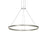 Sonneman Double Corona 2 Light 48" LED Ring Pendant, Bright Aluminum - 2307-16