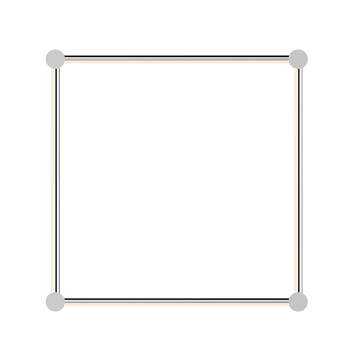 Sonneman Purolinear 360 24" Square LED Wall Bar